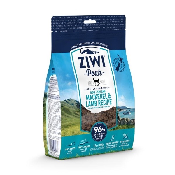 ZiwiPeak Air-Dried Mackerel & Lamb for Cat1kg