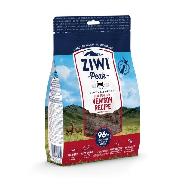 ZiwiPeak 巔峰風乾鹿肉貓配方 400g