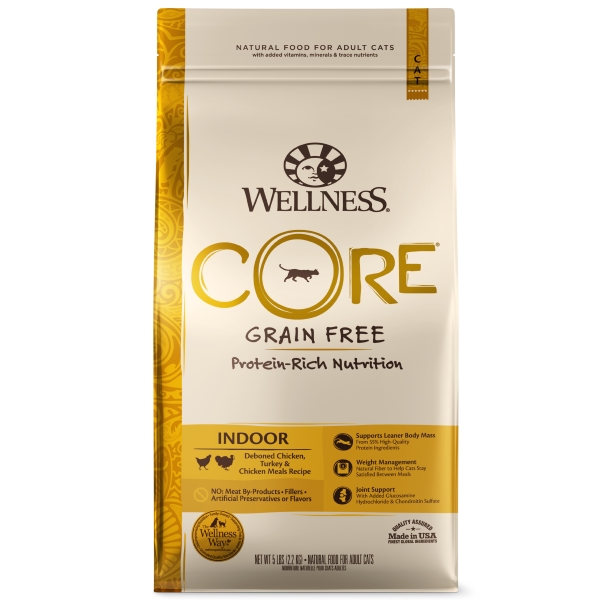 Wellness Core Indoor Cat 5lb