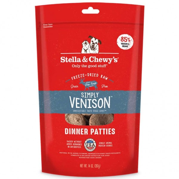 Stella & Chewy's Freeze Dried Simply Venison Dinner Patties25oz