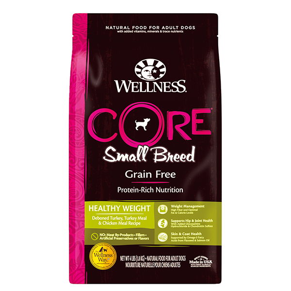 Wellness Core Small Breed Healthy Weight 4lb